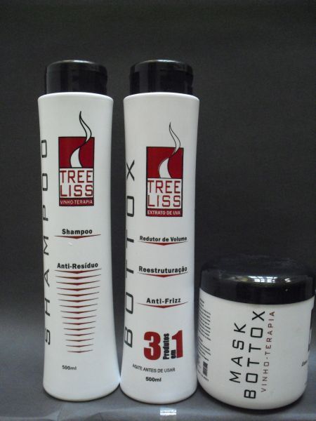 Kit Bottox Capilar Tree Liss 1 litro (Vinhoterapia)